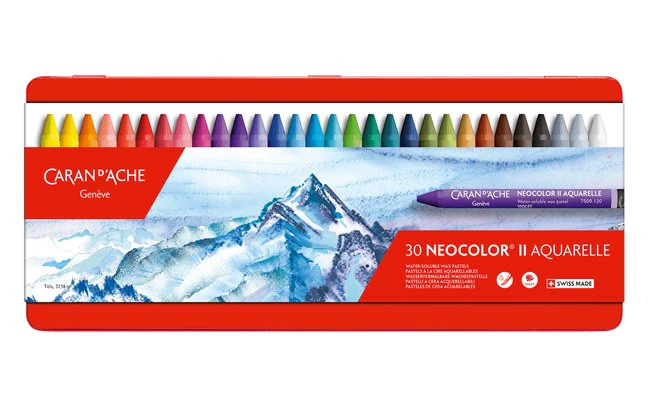 Caran d'Ache Neocolor II Artists' Crayons - set of 30