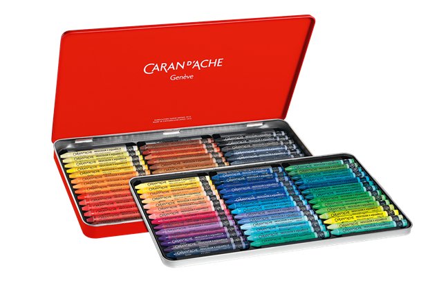 Caran d'Ache Neocolor II Artists' Crayons - set of 84 - Image 2