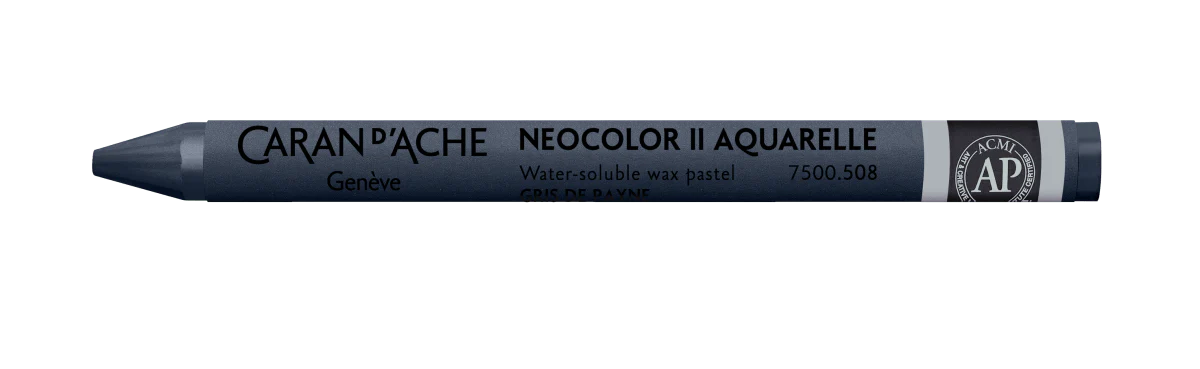 Neocolor II Water-Soluble Wax Pastel - 508 Paynes Grey