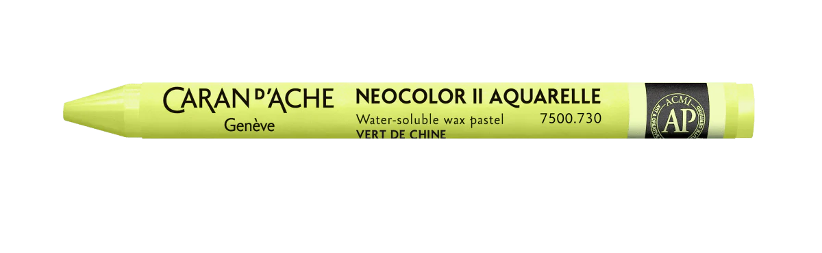 Neocolor II Water-Soluble Wax Pastel - 730 Chinese Green