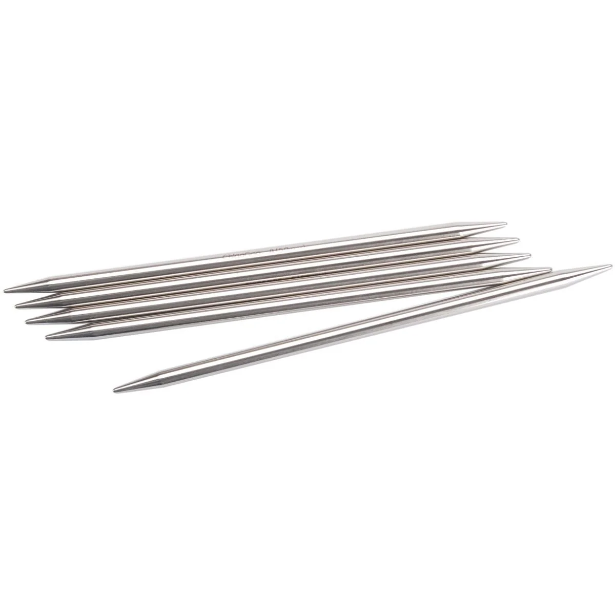ChiaoGoo Double Point Stainless Knitting Needles 8" - 4.5 mm -Size 7 - pack of 5 - Image 2