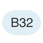 Copic Sketch Marker B32 Pale Blue