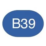 Copic Sketch Marker B39 Prussian Blue