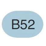 Copic Sketch Marker B52 Soft Greenish Blue