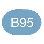 Copic Sketch Marker B95 Light Grayish Cobalt