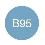 Copic Ciao Marker B95 Light Grayish Cobalt