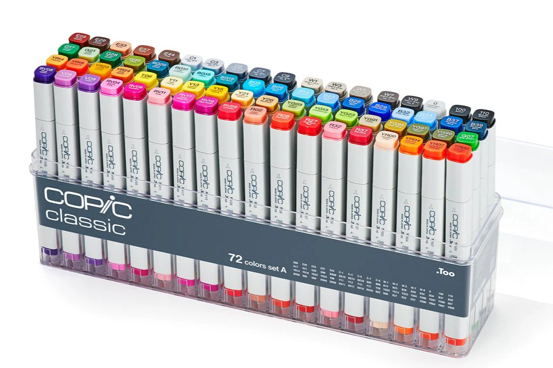 Copic CLASSIC Marker 72 set A (v2)
