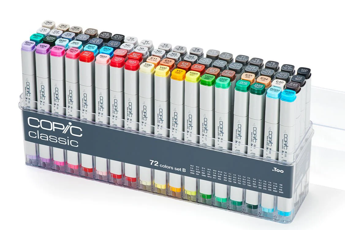 Copic CLASSIC Marker 72 set B (v2)
