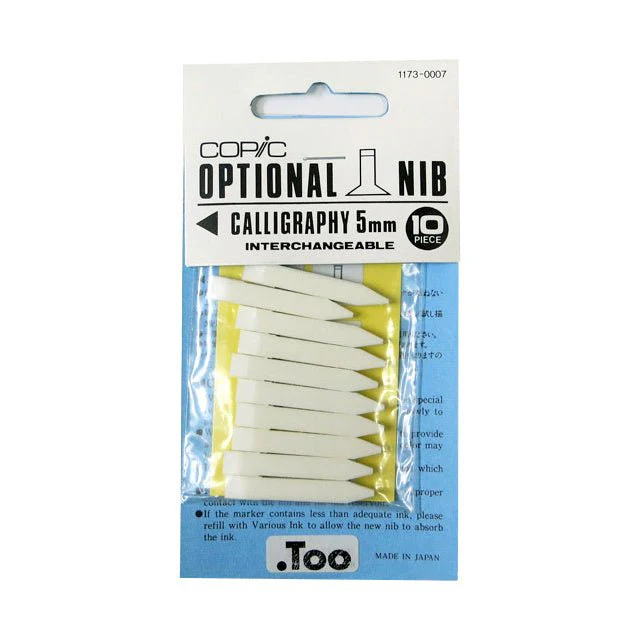 Copic Calligraphy Nib 5mm (Will NOT fit Copic Sketch or Ciao, for Classic Markers only)