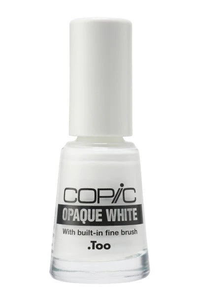 Copic Opaque White (with brush applicator) 6ml