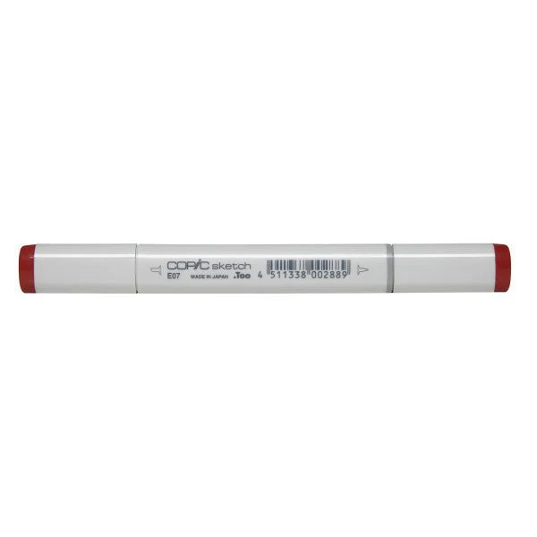 Copic Sketch Marker E07 Light Mahogany - Image 3