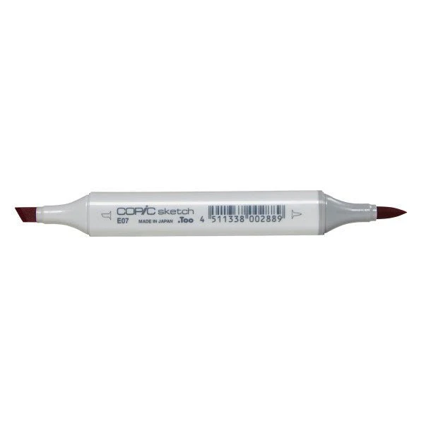 Copic Sketch Marker E07 Light Mahogany - Image 4