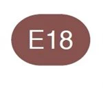 Copic Sketch Marker E18 Copper