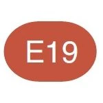 Copic Sketch Marker E19 Redwood