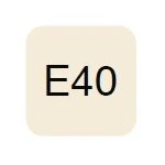 Copic Classic (Original) Marker E40 Brick White
