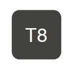 Copic Classic (Original) Marker T8 Toner Gray 8