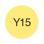Copic Ciao Marker Y15 Cadmium Yellow
