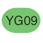 Copic Sketch Marker YG09 Lettuce Green