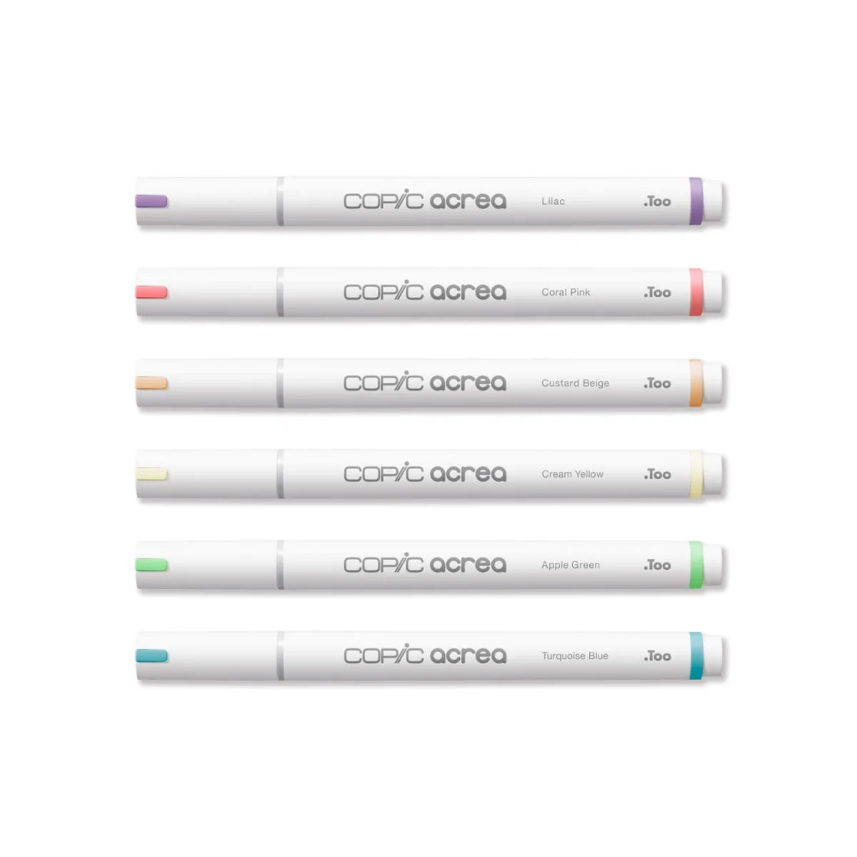Copic Acrea Paint Marker 6 Marker Set - Light Colors - Image 2