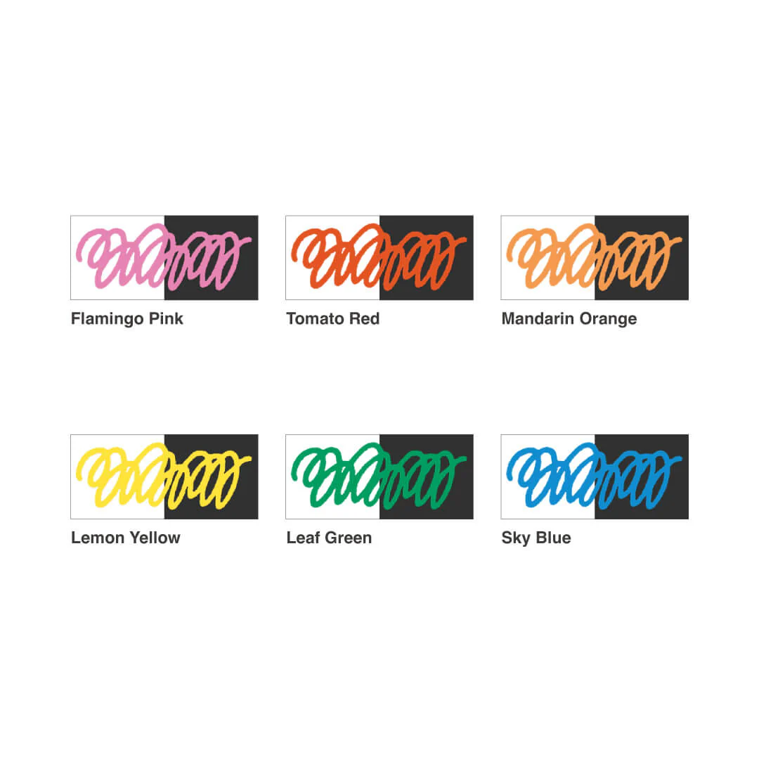 Copic Acrea  Paint Marker 6 Marker Set - Vivid Colors - Image 3