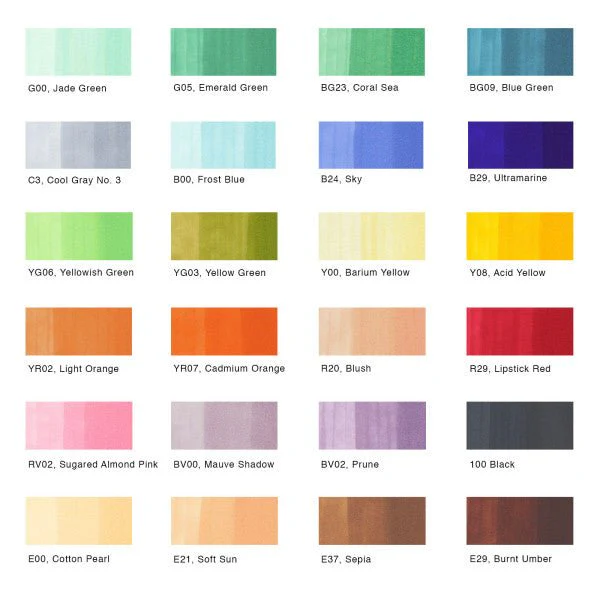 Copic CIAO Marker 24 Set (V2) - Image 2