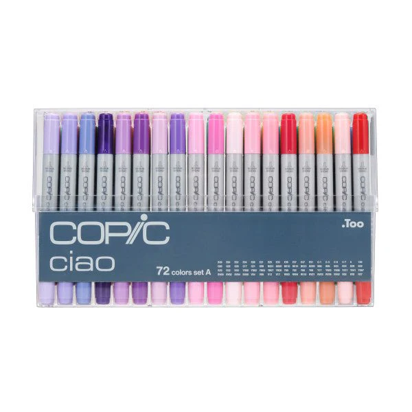 Copic Ciao Marker Set 72-Piece Set A
