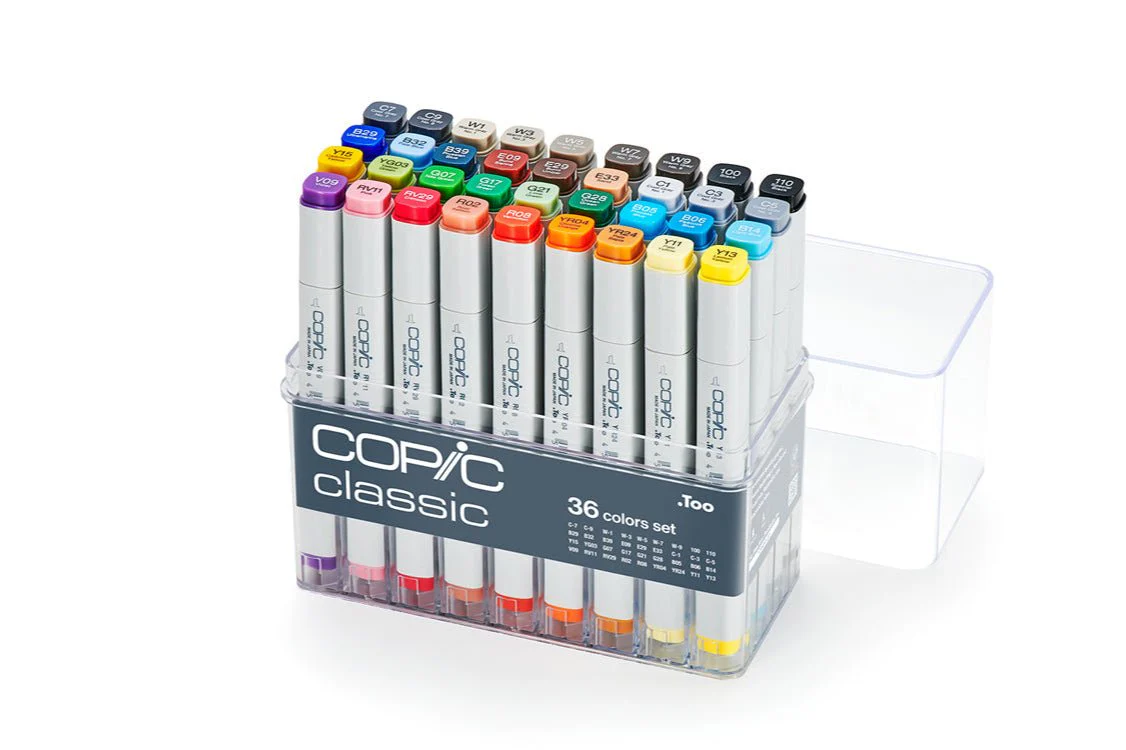 Copic Classic Marker  36 basic set (V2)