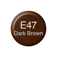 Copic Ink 12ml - E47 Dark Brown