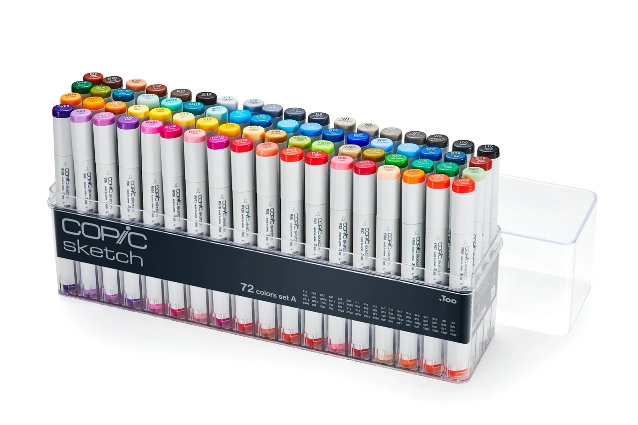 Copic Sketch Marker 72 set A (V2)