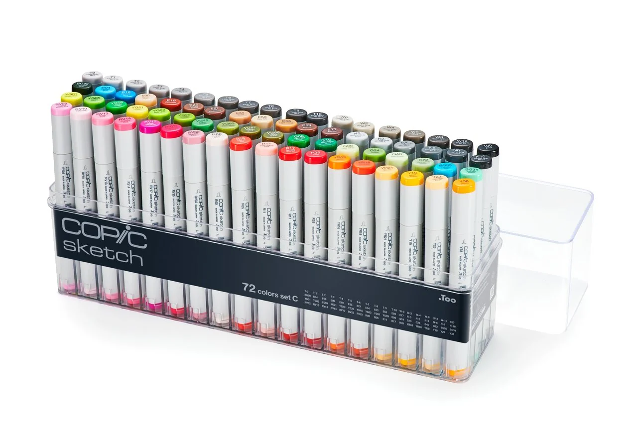 Copic Sketch Marker 72 set C (V2)