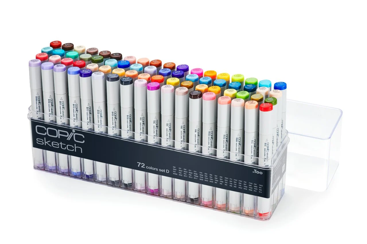 Copic Sketch Marker 72 set D (V2)