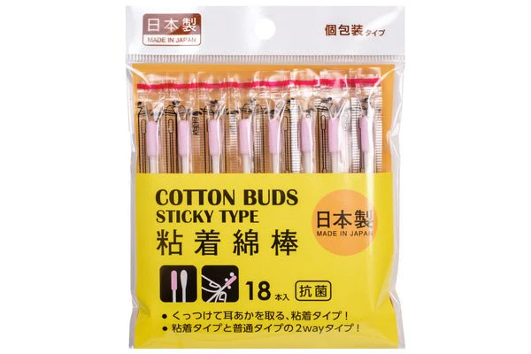 Cotton Buds Sticky Type Pack of 18