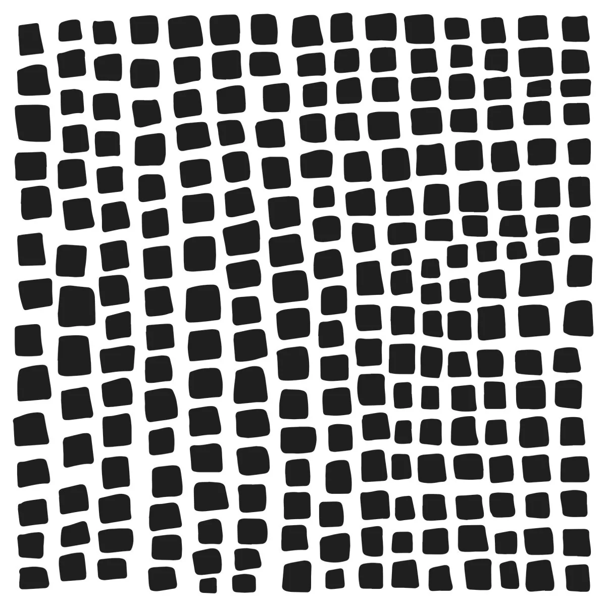 Crafters Workshop Stencil 6X6 - Square Stones