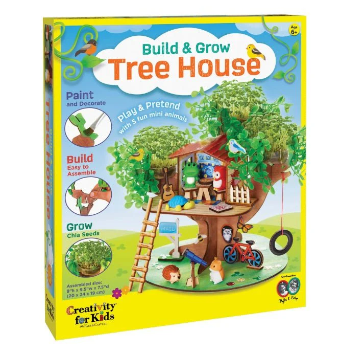 Creativity for Kids - Build & Grow Tree House by Faber Castell