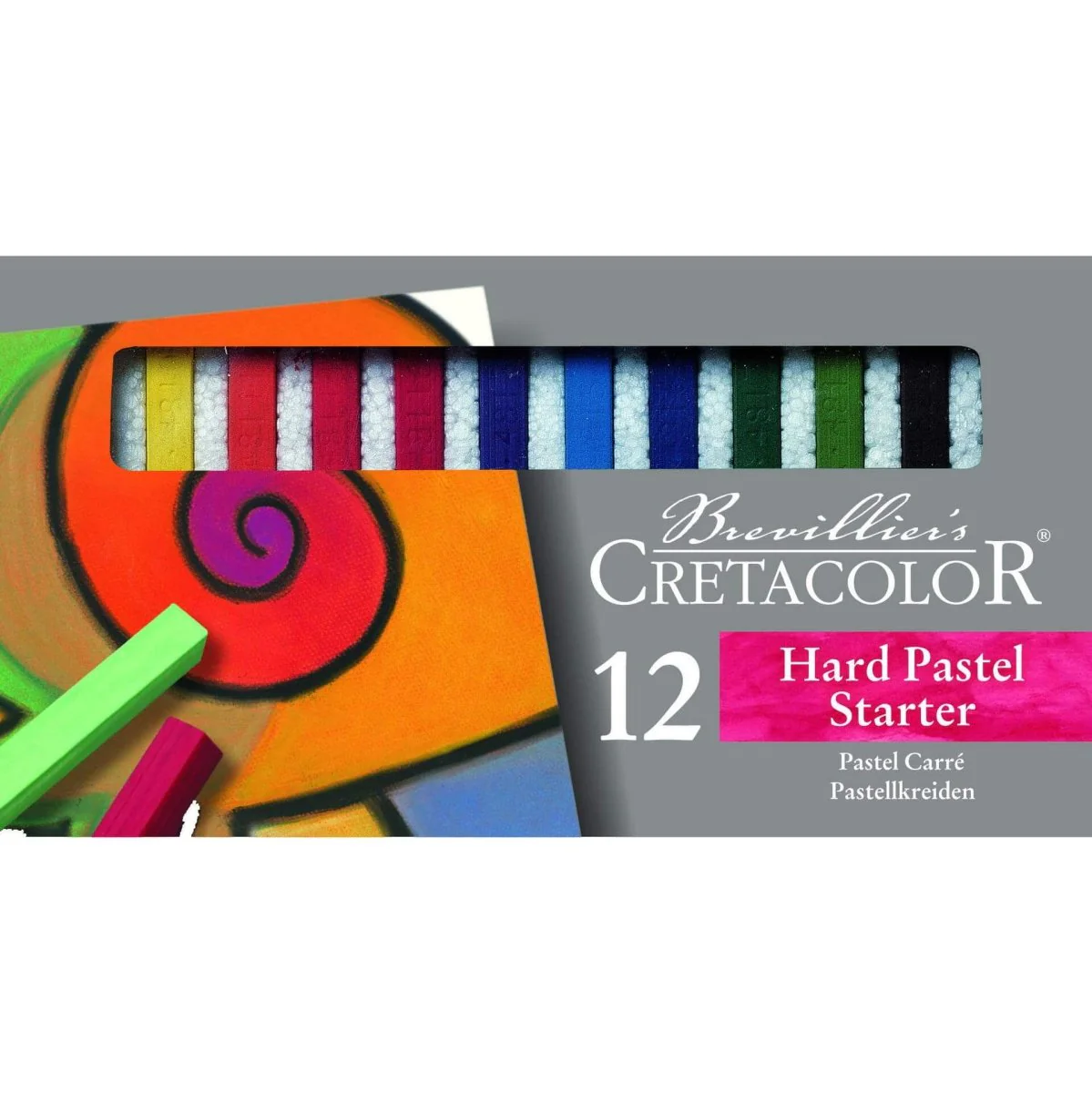 Cretacolor Hard Pastel 12 beginner