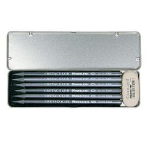 Cretacolor Monolith Woodless Graphite Pencil Set of 6