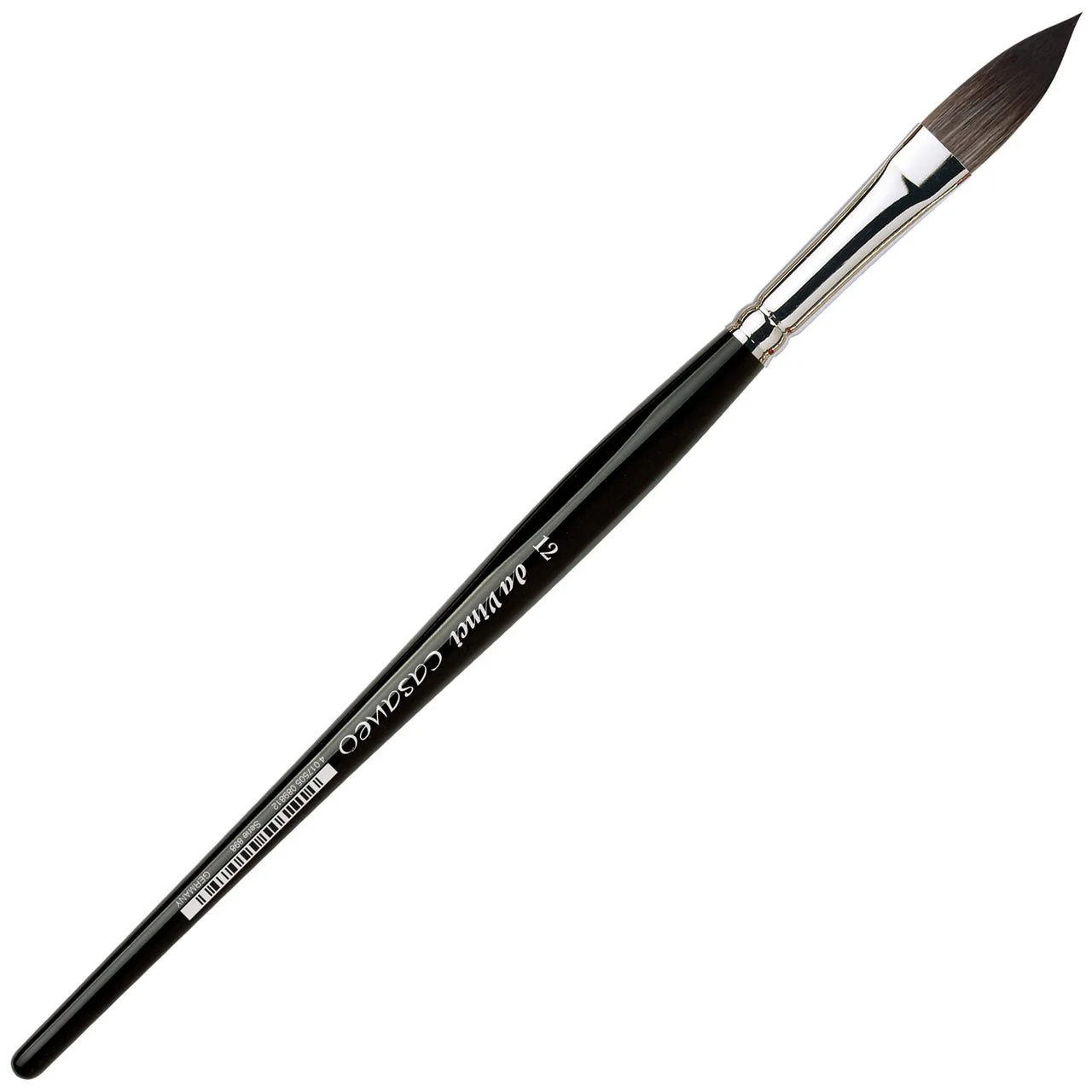 da Vinci Casaneo Series 898 Pointed Oval Wash Watercolor Brush - 12