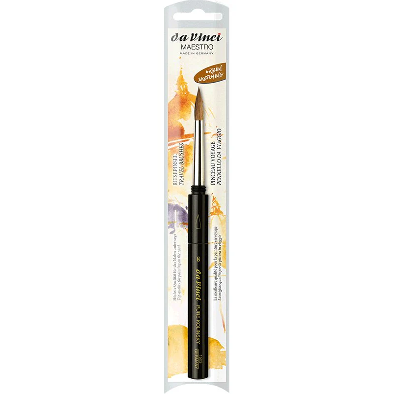 da Vinci Series 1503 Kolinsky Travel Brush Size 8