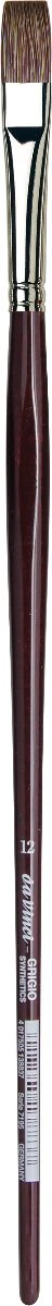 da Vinci Series 7195 Grigio Oil & Acrylic Brush - Flat 12