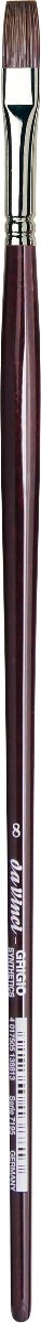 da Vinci Series 7195 Grigio Oil & Acrylic Brush - Flat  8