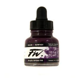 FW Acrylic Ink - 1 fl oz - Purple Lake