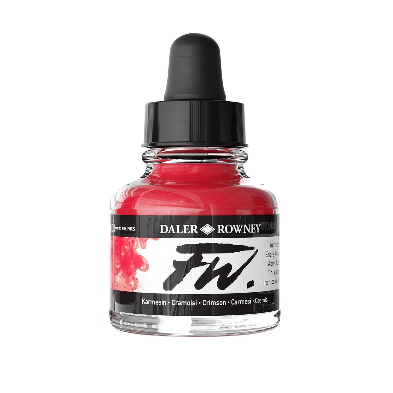 FW Acrylic Ink - 1 fl oz - Crimson