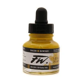 FW Acrylic Ink - 1 fl oz - Yellow Ochre