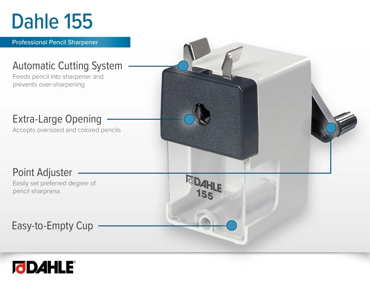 Dahle 155 Professional Pencil Sharpener - Image 4