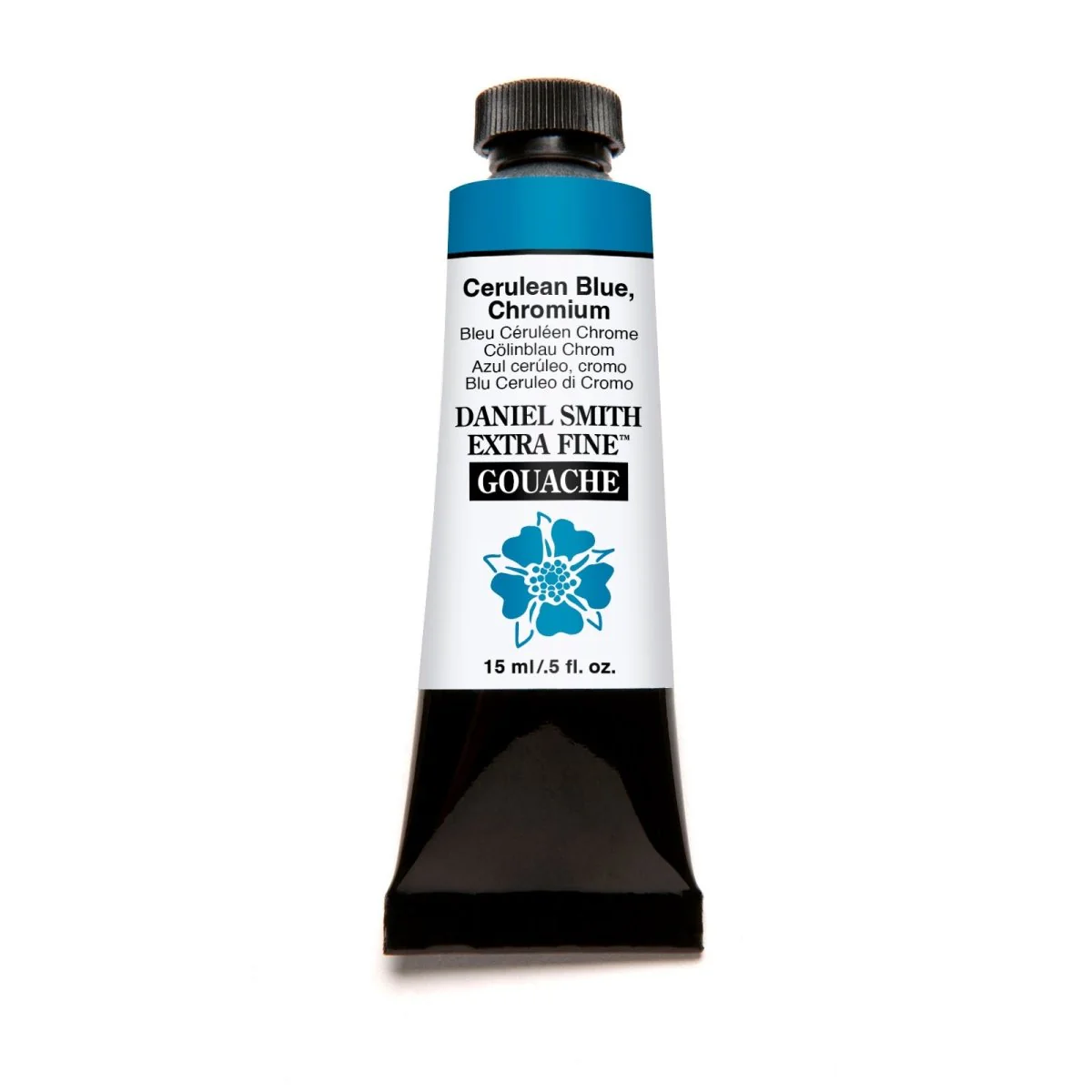 Daniel Smith Extra Fine Gouache 15 ml - Cerulean Blue, Chromium