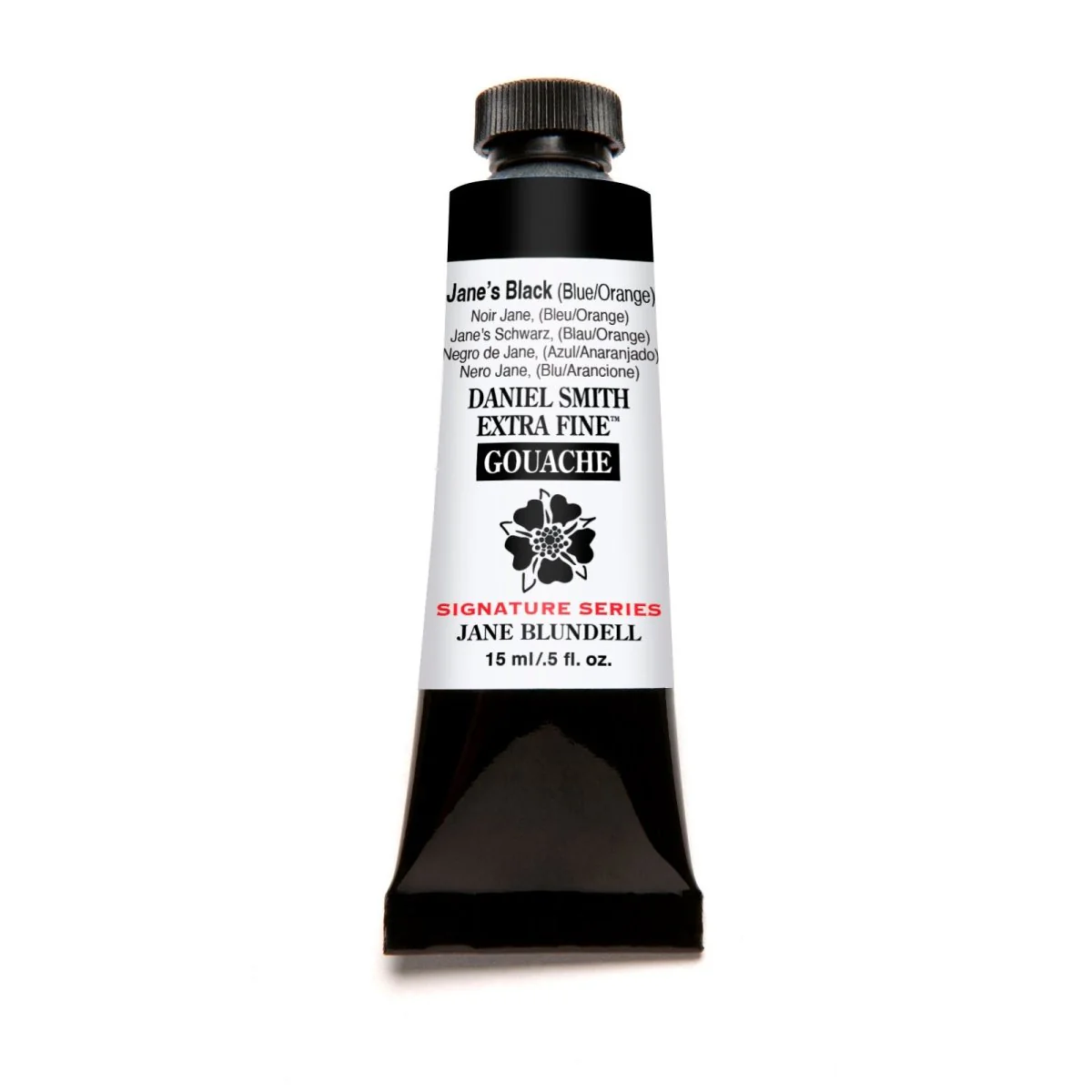 Daniel Smith Extra Fine Gouache 15 ml - Jane's Black (B/O)