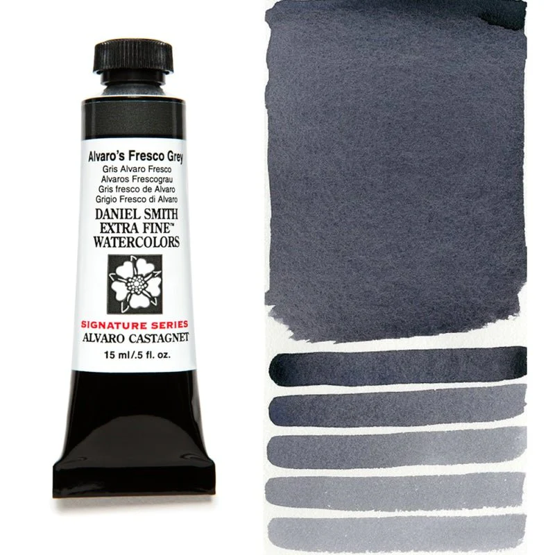 Daniel Smith Extra Fine Watercolor - Alvaro's Fresco (cool) Grey 15 ml