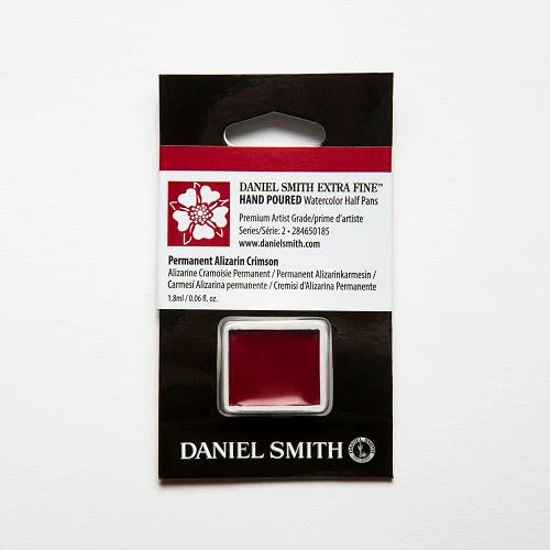 Daniel Smith Extra Fine Watercolor Half Pan - Permanent Alizarin Crimson