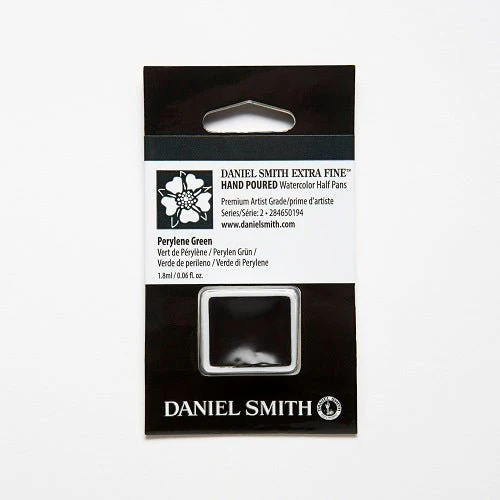 Daniel Smith Extra Fine Watercolor Half Pan - Perylene Green
