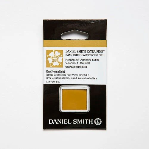 Daniel Smith Extra Fine Watercolor Half Pan - Raw Sienna Light
